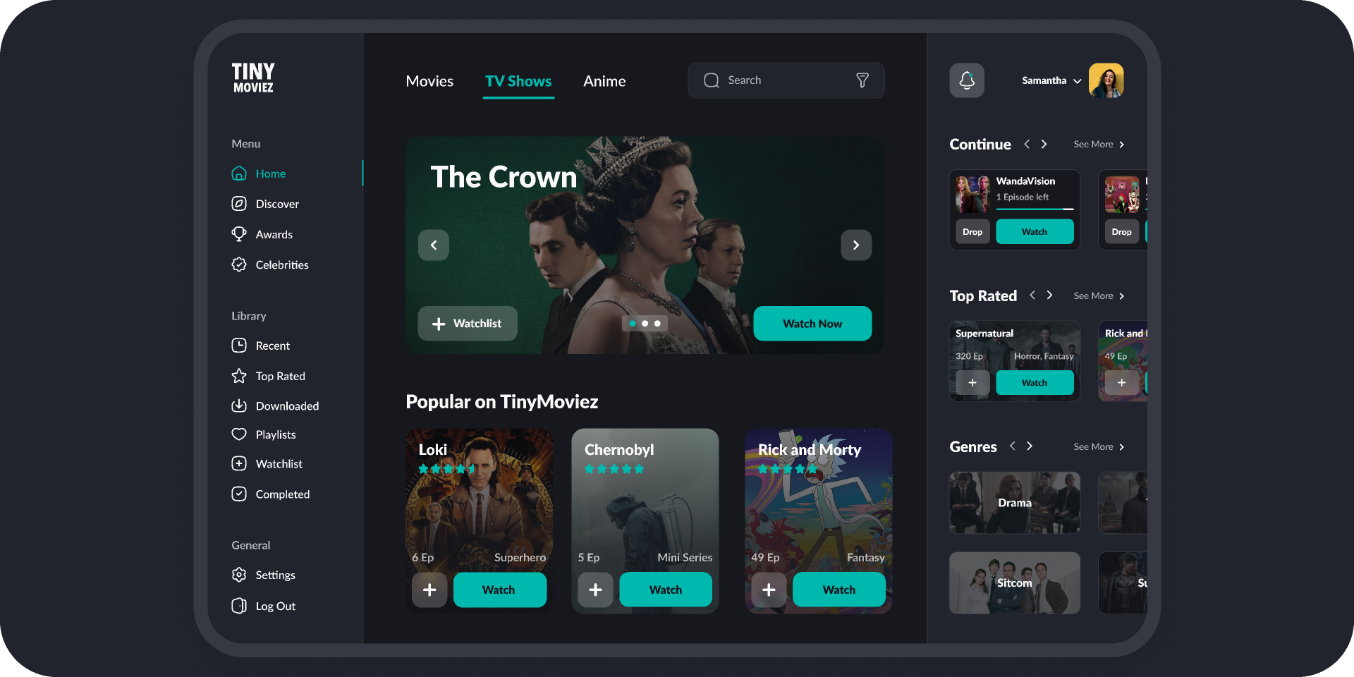 Flixhq Streaming Interface